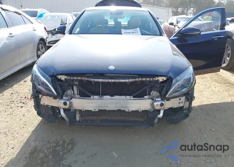 2016 Mercedes-Benz C 300 from USA, damaged, VIN WDDWF4JB3GR179176